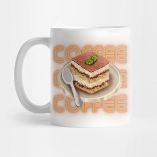 Tiramisu Coffee Cake Vintage Since Mug